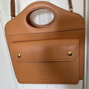 Burberry Brown Leather Shoulder Bag
